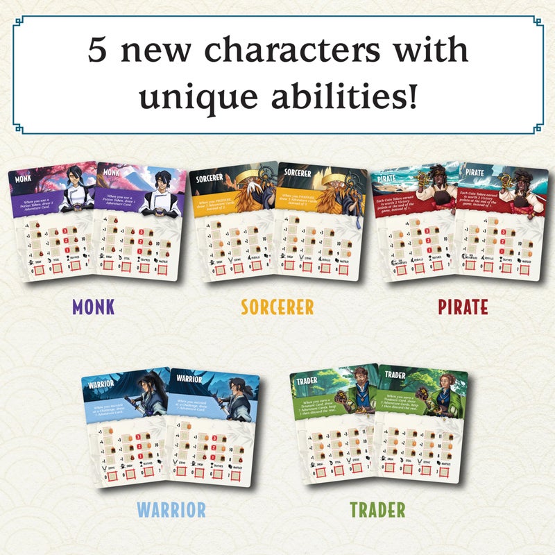 Gamewright DragonIsles â€“ Fantasy Adventure Family Board Game for 2-5 Players, Ages 10+ â€“ A Journey of Far-Shores and Fortunes! - Image 5