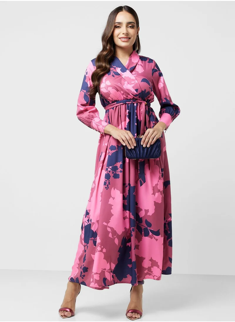 Khizana Floral Print Dress