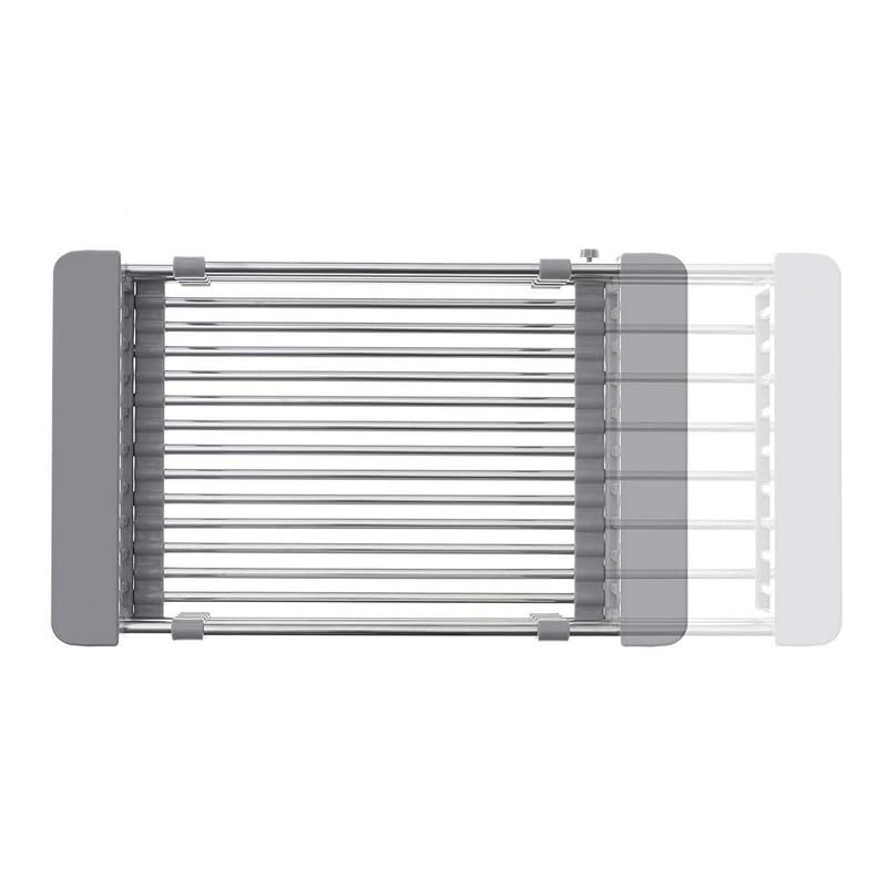 Cloudtail Cloudtail Kitchen SinkWash BasinSingle BowlHand MadeSquare JaliDrainerwith Fruit BasketIdeal for KitchenBathroomMaterial Stainless SteelColor BlackSize 24 x 18 x 10 InchSet of 1  - Image 4