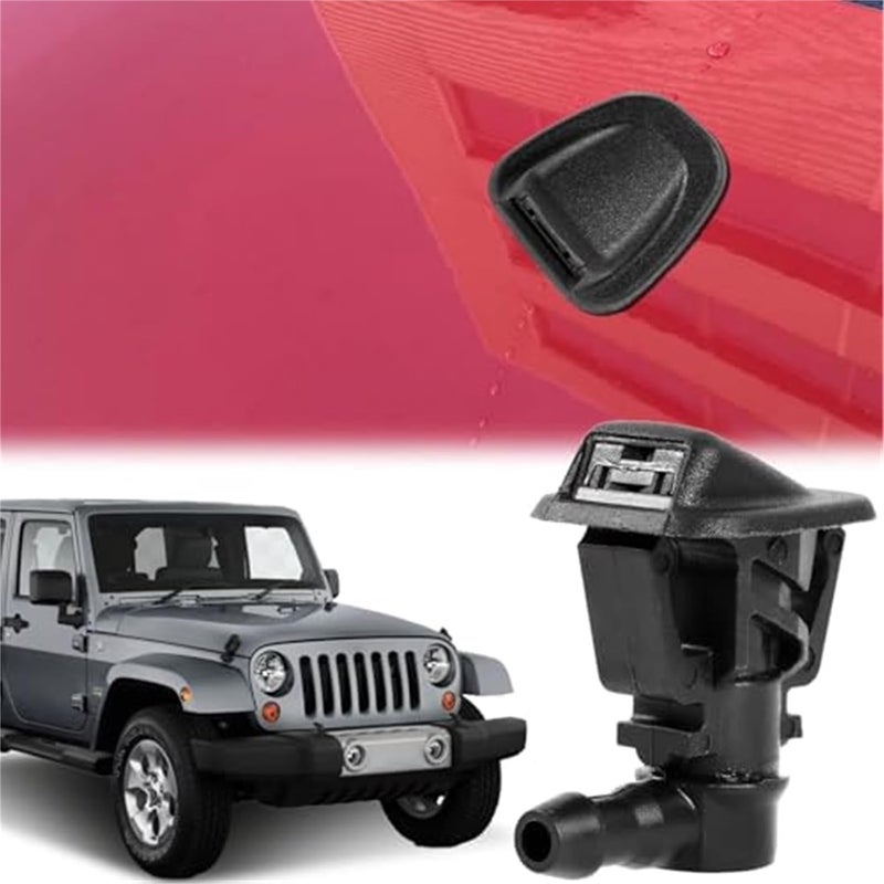 Wivplex Windshield Washer Nozzles for Jeep Wrangler JK - Image 5
