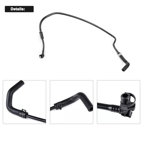 koxuyim أنبوب مدخل سخان جسم الخانق متوافق مع شيفروليه أفيو 2011-2017 أفيو5 بونتياك 1.6 لتر وشيفروليه سونيك كروز المحدودة كروز 1.8 لتر 1.6 لتر استبدال 25192904 25192905 - Image 4