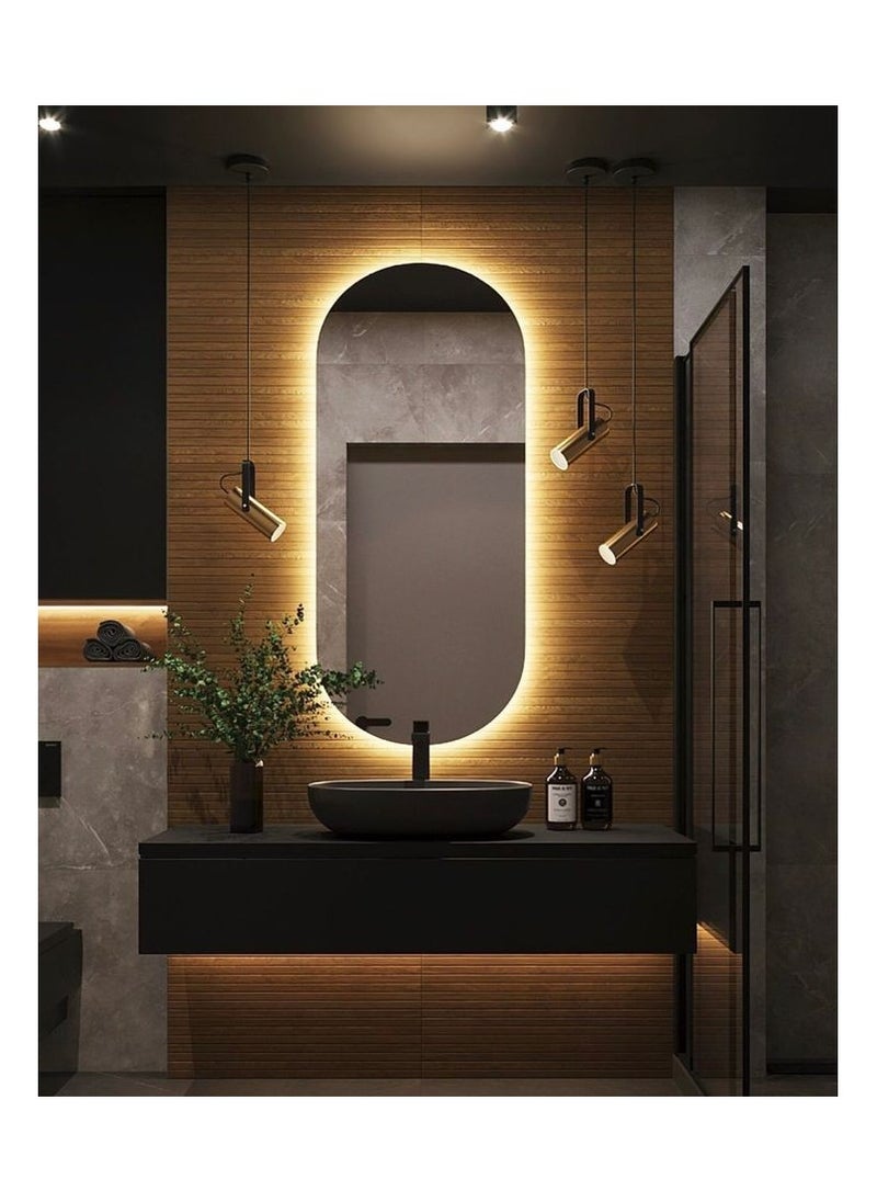 Generic Led Wall Mirrors 100X50X3Cm 