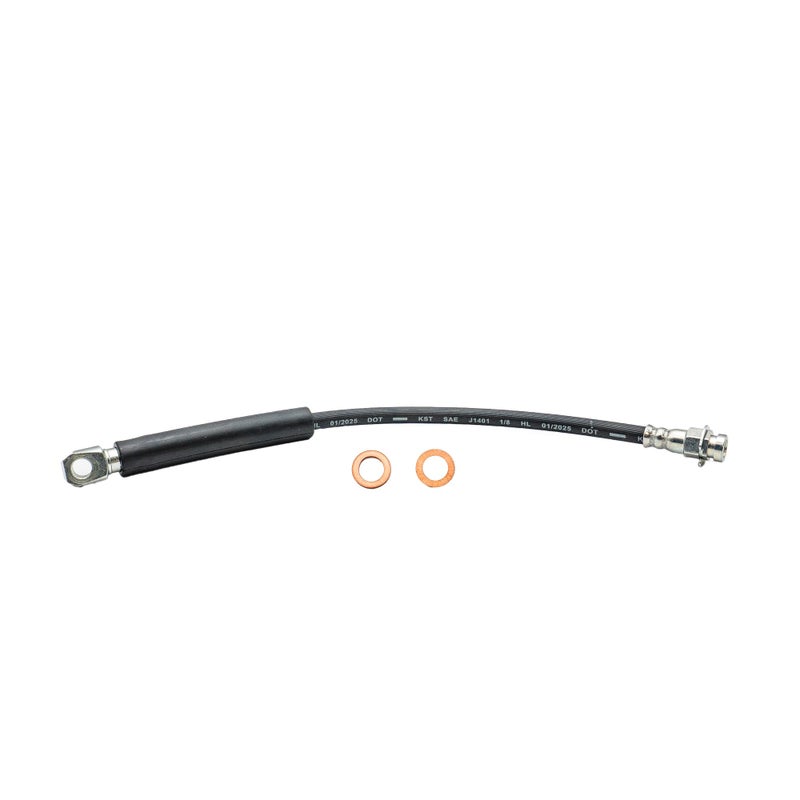 AGS Automotive Solutions Hydraulic Rubber Brake Hose Compatible With Buick 1979 Cadillac 1979 Chevrolet 198179 Oldsmobile 1979 Pontiac 198179 - Image 2