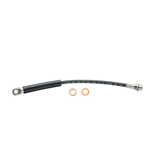 AGS Automotive Solutions Hydraulic Rubber Brake Hose Compatible With Buick 1979 Cadillac 1979 Chevrolet 198179 Oldsmobile 1979 Pontiac 198179 - Image 1