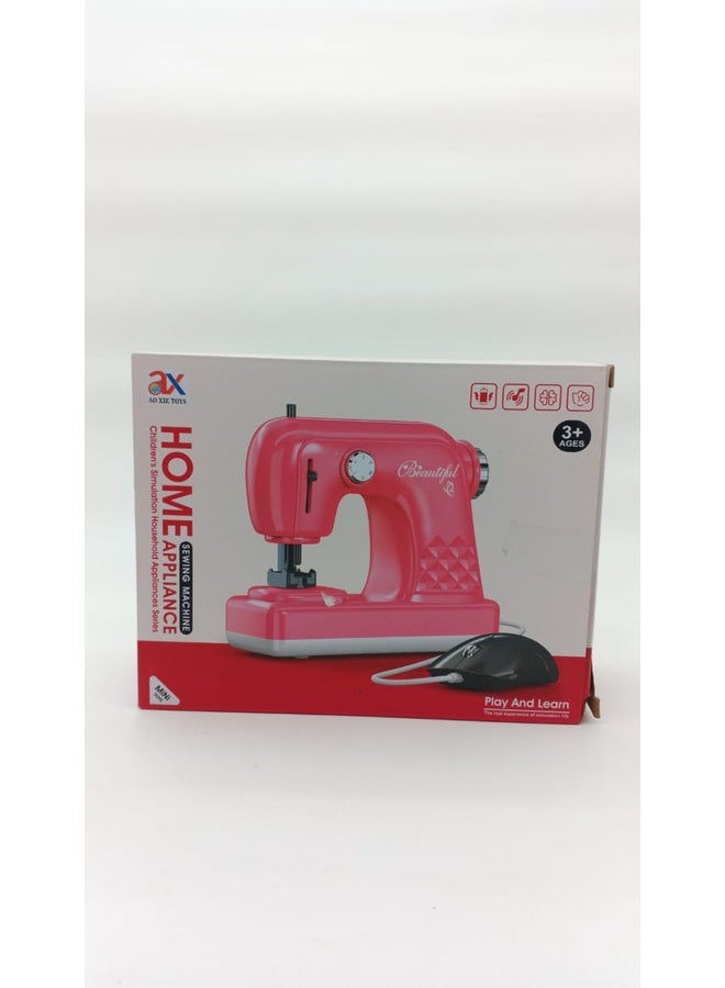 جينتيك ماكينة خياطة صغيرة وردية للأطفال - العب وتعلم! - Image 1
