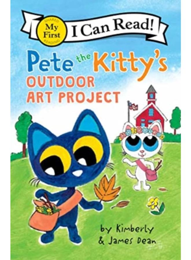 Pete the Kitty's Outdoor Art Project
