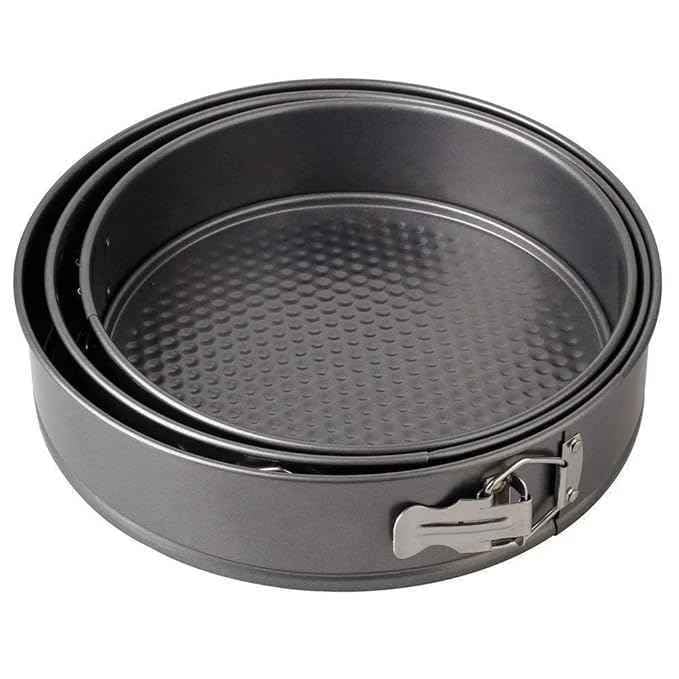 XilaMagic Round NonStick Cake Pan Mould Set of 3 - Image 2