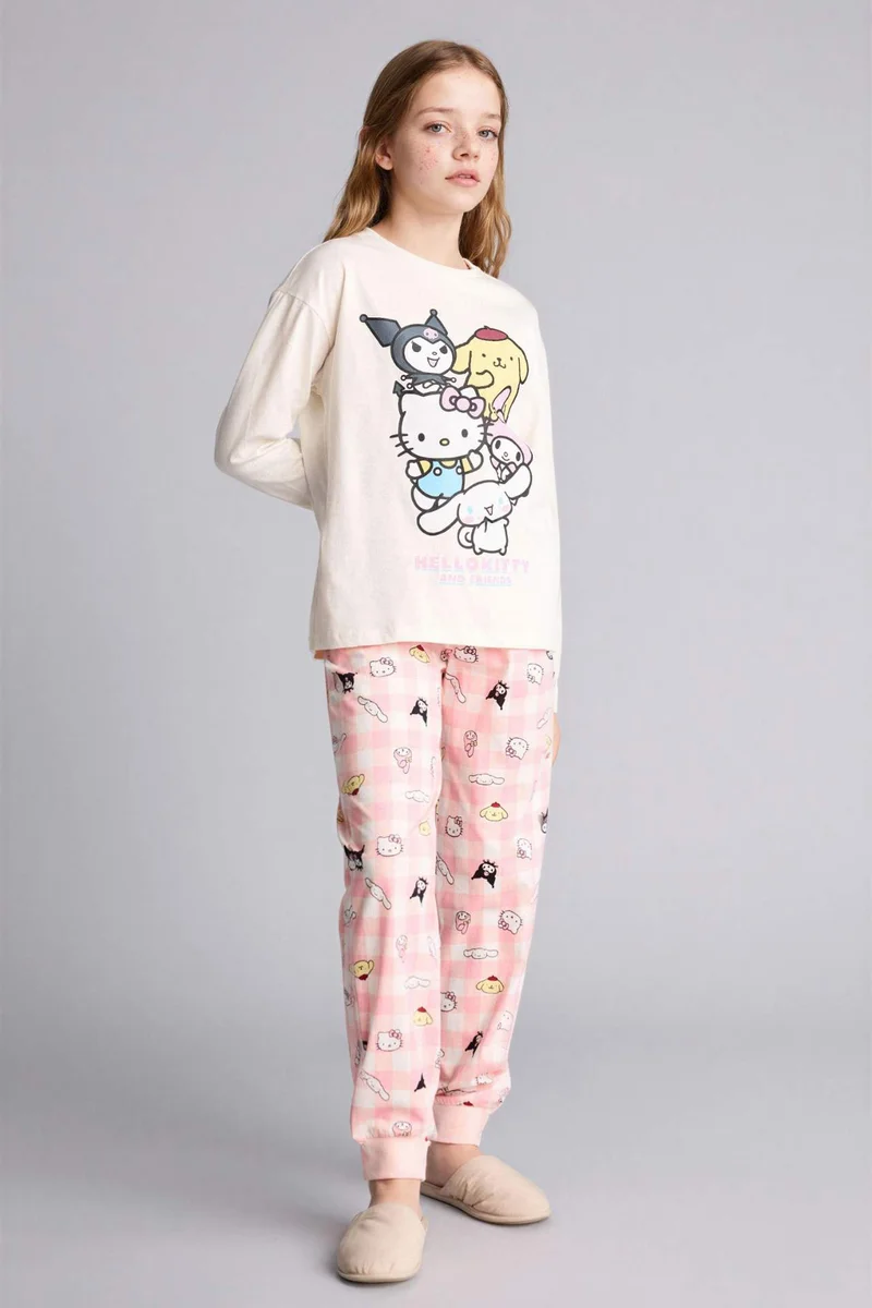 DeFacto Girl Hello Kitty 2 Piece Pyjamas Set