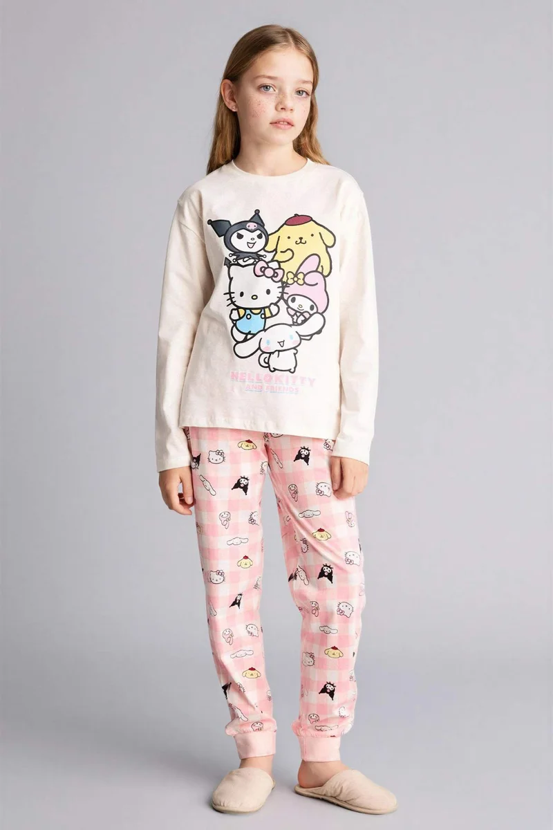 DeFacto Girl Hello Kitty 2 Piece Pyjamas Set