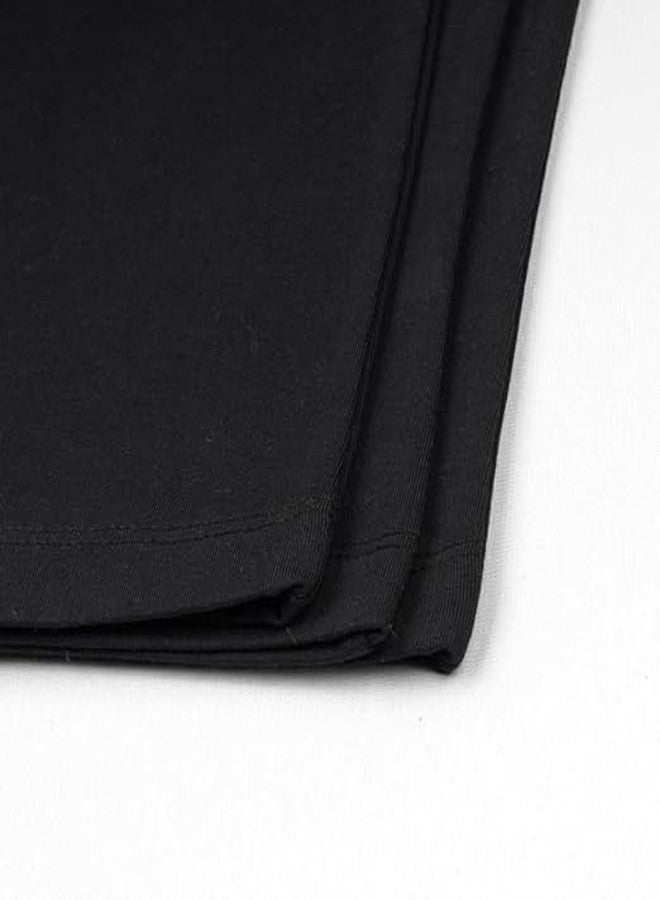Hivata Women Sameej Baby Girls Soft Cotton Printed Vest Inner Wear for Infants Sando Vest Kids Toddler Camisole Baniyan Black & White Color Vest Combo (Pack of 2) (X-Large (16-18 Year)) - Image 4