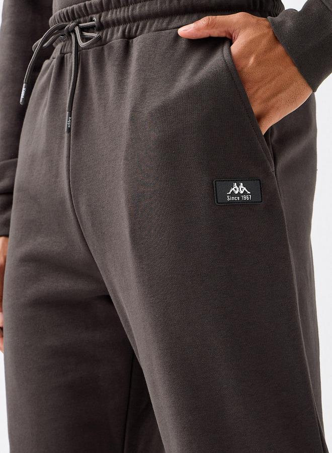 Kappa Men Regular Fit Flexi Waist Joggers with Panelled Design - Image 4
