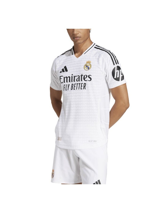 Adidas Adidas Real H Jsy Au White Football Jerseys For Men Xs  - Image 5
