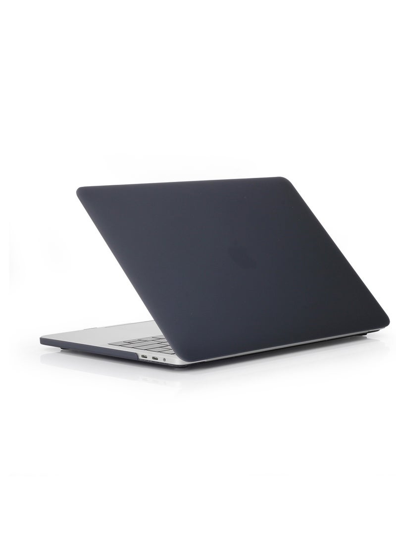 Generic - matte Case for macbook new air 13" - A2681/A3113 , Hard Shell Case - Black - Image 1