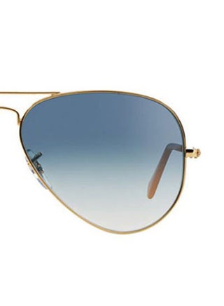 Men Full Rim Aviator Sunglasses - RB3025-001/3F-58 - Lens Size: 58 mm - Gold - view 5