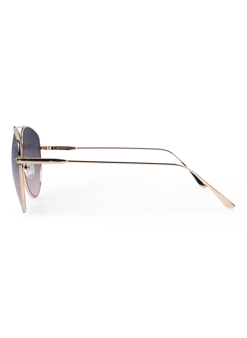 ووجلز UV- Protected  Blue Aviator Sunglasses