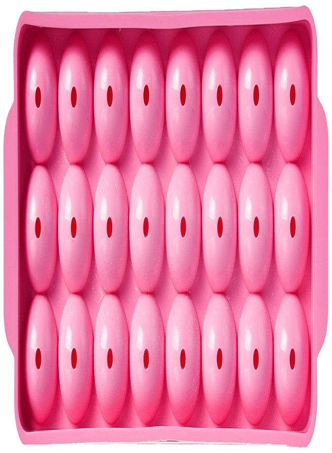 هاتزلر صينية كرات الثلج من هوتزلر، 24 كرة، وردي - Image 2