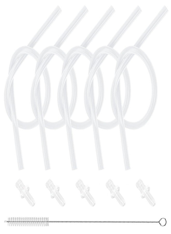 HEBRAR Milk Tube Hose Set with Jura Milk Pipe HP3 Connectors and Hose Brush for Jura Coffee Machines, Coffee Pipe Fit for Jura GIGA 6 10 W10 X5 S8 E8 Z10 Z8 Z7 Z5 Z6 Z8 Z9 J6 J8 J9 S80 WE8 C9, Silicon Tube - Image 1