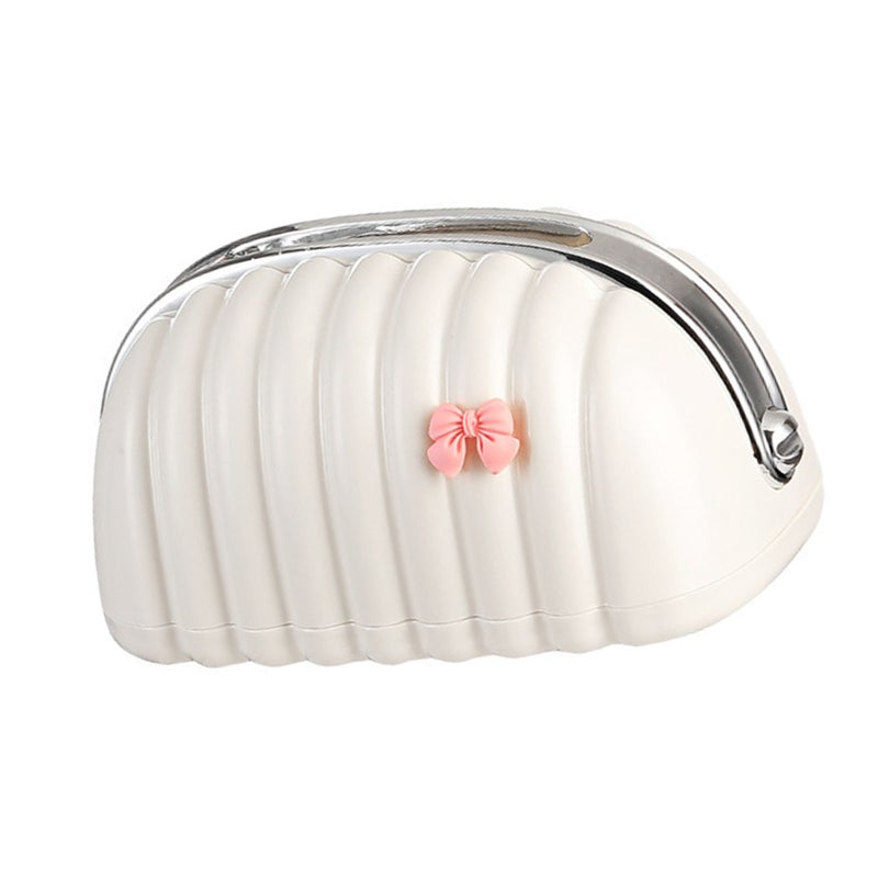 Tissue Box Cover Decorative Shell Bag Shape Desktop Napkin Dispenser for Dormitory Living Room - Image 3