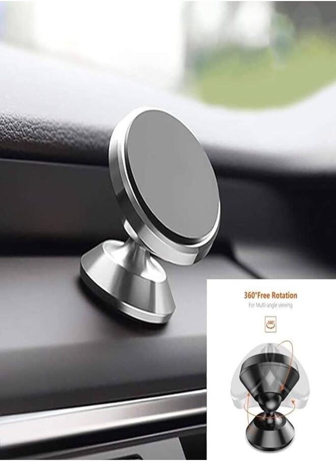 Digitplus - CAR Holder Magnetic Phone Holder for Car, Car Phone Holder Mount 360°Rotation Universal, Dashboard Phone Holder Magnetic Car Mount for All Phones - Image 1
