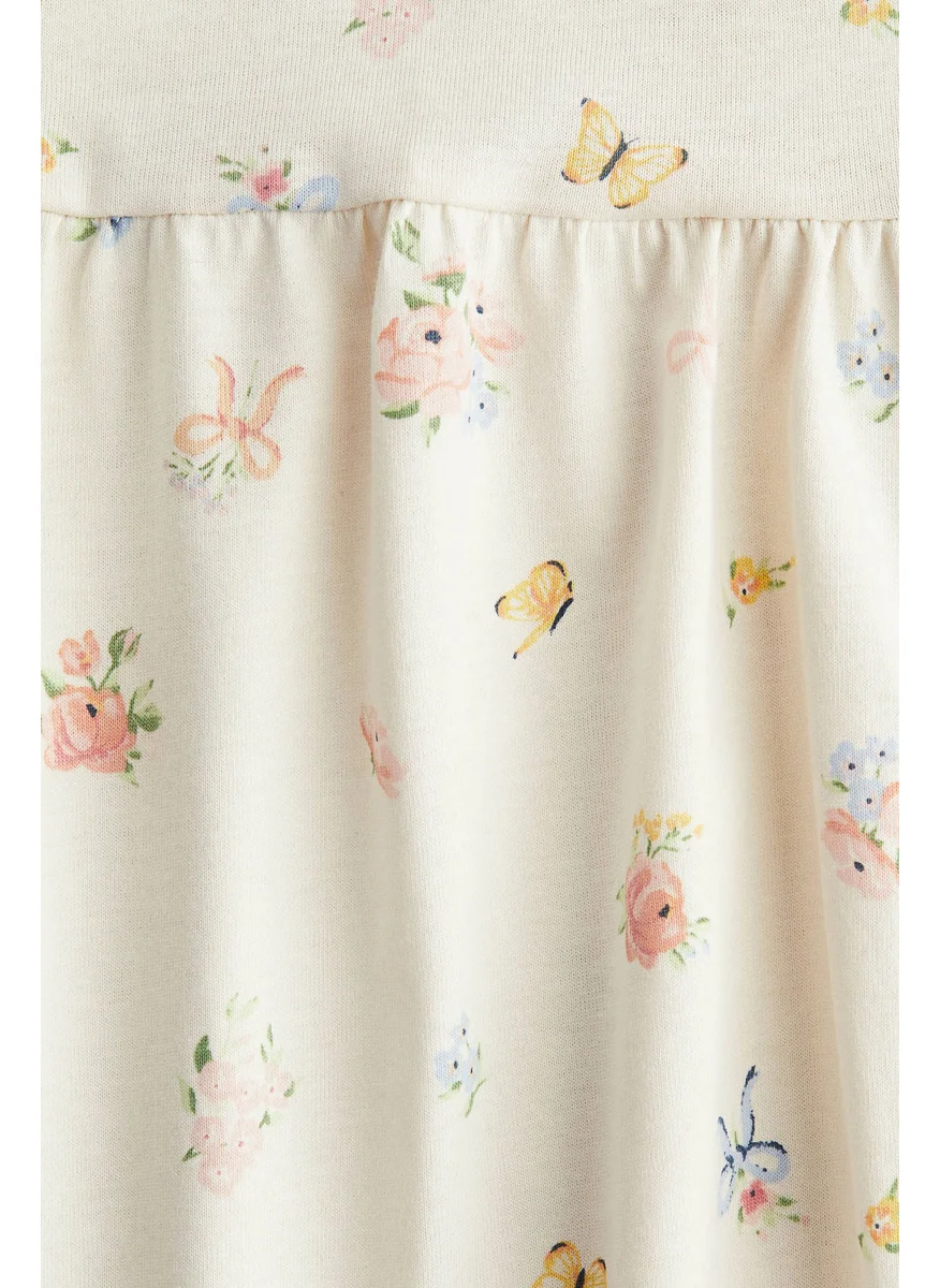 H&M Patterned Cotton Dress