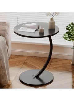 DubaiGallery Small coffee table light luxury side a few small apartment living room sofa mini coffee table balcony bedroom bed place table corner  - Image 3