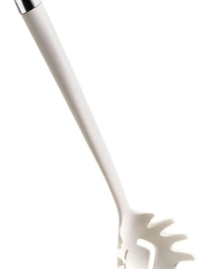Heat Resistant Silicone Pasta Spoon Server Non Stick Kitchen Utensil for Cooking and Serving Spaghetti - Image 2