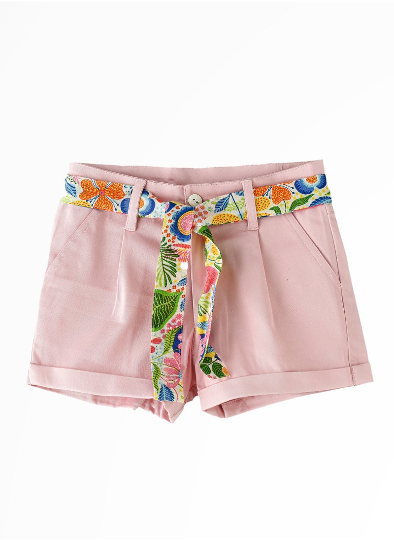 Jelliene Sunshine Sprints: Girls' Soft Cotton Shorts Playful Comfort & Summer Adventures  - Image 1