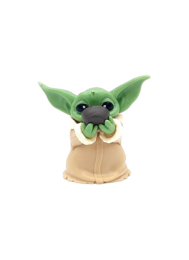 Trunkin - Trunkin | Baby Yoda Doll Gift Toys 2-2.4 inch Mandalorian Yoda Baby Action Toys Set | Star Wars Yoda Figures Figurines Model C - Image 1
