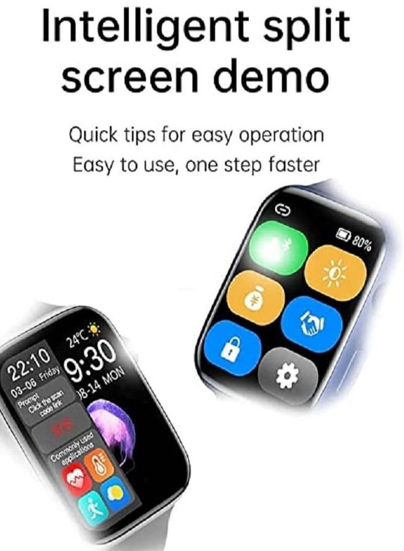 NIBEMINENT HW22 Pro Bluetooth HD Call Full Screen Smartwatch Red - Image 3