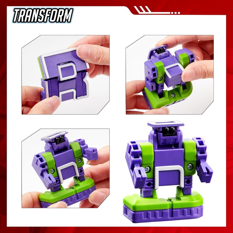 JOYIN Alphabet Robots Toys for Kids, ABC Learning Toys, Alphabots, Letters, Toddlers Education Toy, Carnival Prizes, Christmas, Treasure Box and Prize for Classroom - Image 4