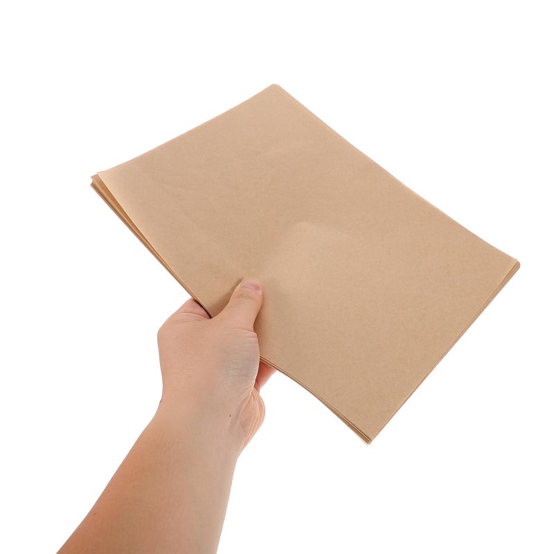 Natural Parchment Paper Sheets 20x25cm 100 Pack Non Stick Baking Oven Liners for Grilling Food Wrapping - Image 4
