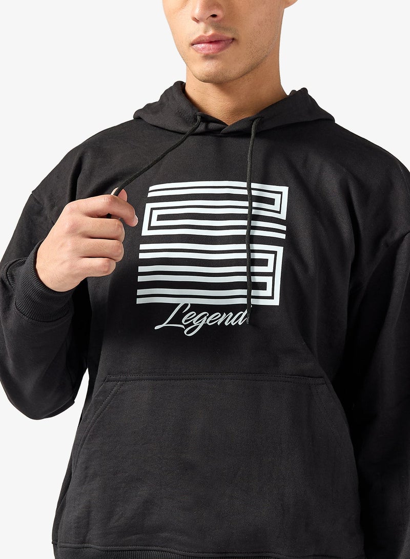 سفنتي فايف هودي بطبعة جرافيك - Image 3