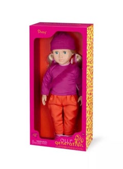 Our Generation Our Generation Shay 18" Fashion Doll In Color Block Outfit  - Image 4