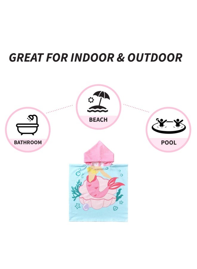 NajmStyle Baby Bath Towel Beach Towel, Thicker Kids Hooded Beach Towel for Boys Girls Softest Hooded Bath Towel Wrap Pool Beach Towel for Babie, Toddler Bathrobe for Kids 3-7 Years - Image 5