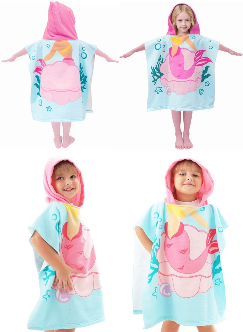 NajmStyle Baby Bath Towel Beach Towel, Thicker Kids Hooded Beach Towel for Boys Girls Softest Hooded Bath Towel Wrap Pool Beach Towel for Babie, Toddler Bathrobe for Kids 3-7 Years - Image 2