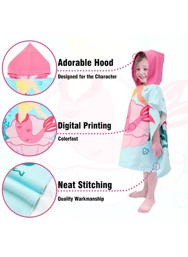 NajmStyle Baby Bath Towel Beach Towel, Thicker Kids Hooded Beach Towel for Boys Girls Softest Hooded Bath Towel Wrap Pool Beach Towel for Babie, Toddler Bathrobe for Kids 3-7 Years - Image 3