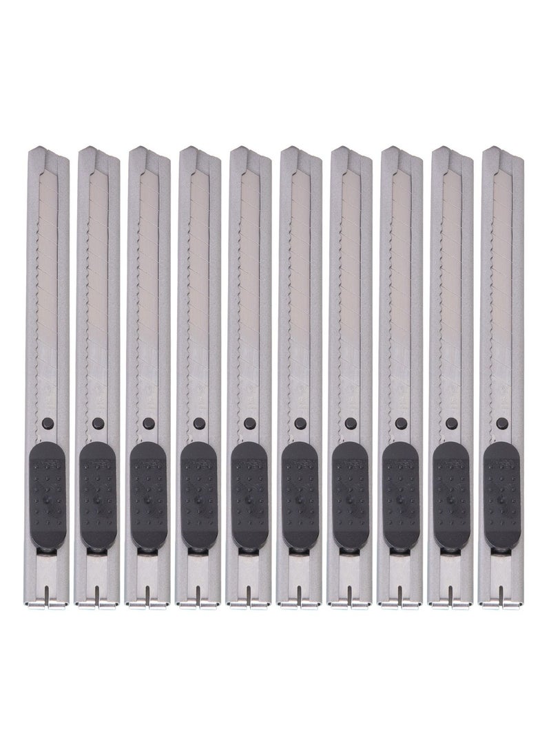 Deli 10-Piece Utility Cutting Knife With Metal Body - Image 1