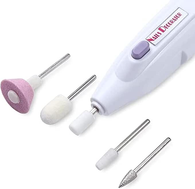 Portable Electric Nail Drill Bit Set for Pedicure Manicure (co6905)