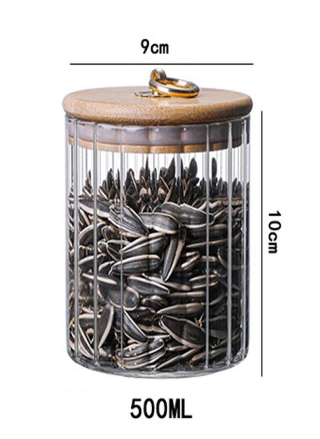 NKX Glass Storage Jar With Ring Lid  - Image 1