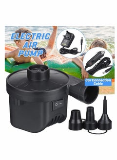 KASTWAVE Electric Air Pump, Camping Electric Pumps Inflator, Deflator for Airbeds, Paddling Pools, Toys, Inflatable Sofa, Air Raft Mattress, with 3 Nozzles, 50W  - Image 1