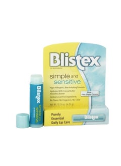 Blistex Blistex Simple & Sensitive Lip Moisturizer 0.15 oz (Pack of 4) 
