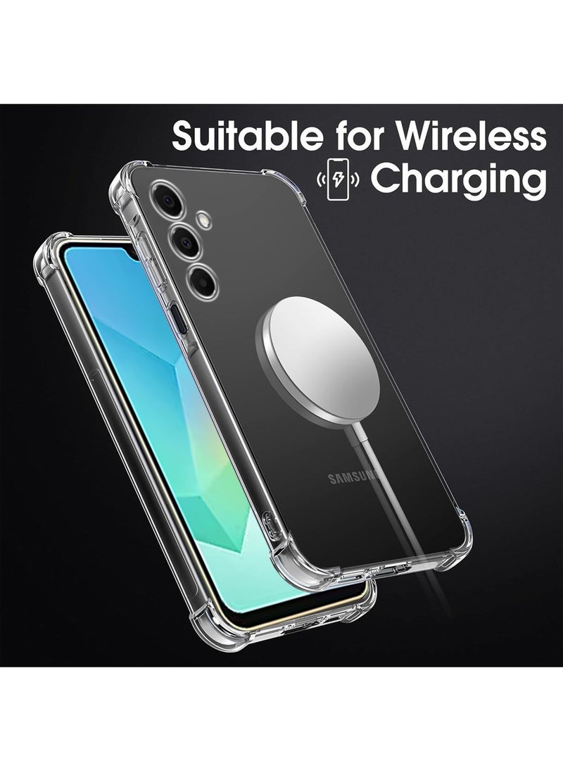 Techie Samsung Galaxy A16 2024 TPU Bumper Corner Case with Camera Lens Protection Transparent Protective Back Cover - Image 3