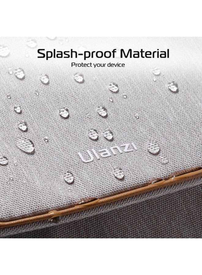 ULANZI F01 Camera Bag, SLR/DSLR Camera Case Professional, Crossbody Photography Small Bag Fashion, Shoulder Bag for Women and Men Compatible for Sony Canon Nikon Mirrorless Camera Lightweight Black - Image 2