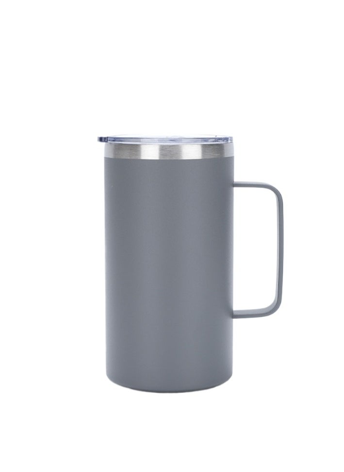 Generic - 20 oz Stainless Steel Coffee Travel Mug with Leakproof Lid Insulated, Portable Espresso Thermal Cup for Tea and Coffee, Reusable Vacuum Thermos Tumbler for Hot and Cold Drinks - Image 1