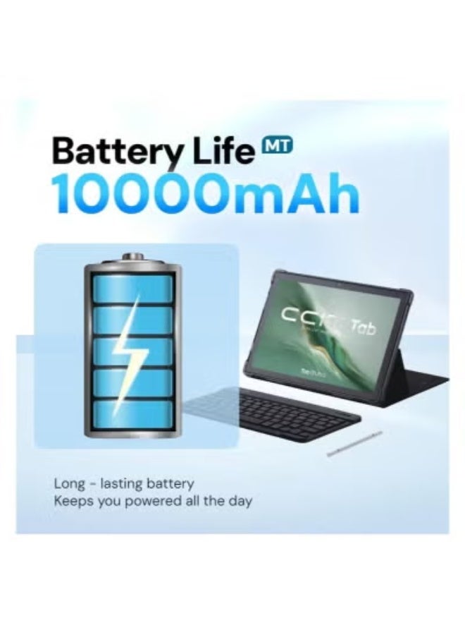 CCIT TAB 13 Ultra 11-Inch Android Tablet – Smooth Octa-Core Processor, 8GB RAM + 256GB ROM for Seamless Multitasking, Dual SIM 4G LTE & Wi-Fi for Stable Connectivity, 7000mAh Long-Lasting Battery, Bluetooth Support, Ideal for Online Classes, Study, Streaming, and Daily Use – Lightweight and Versatile - Image 5