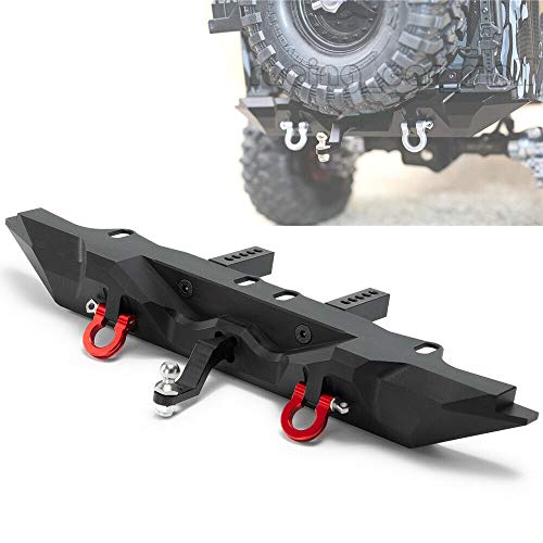 Benedict Harry Alloy Rear Bumper w/Tow Trailer Drop Hitch for 1/10 RC Crawler TRX-4 SCX10 II 90046 - Image 1