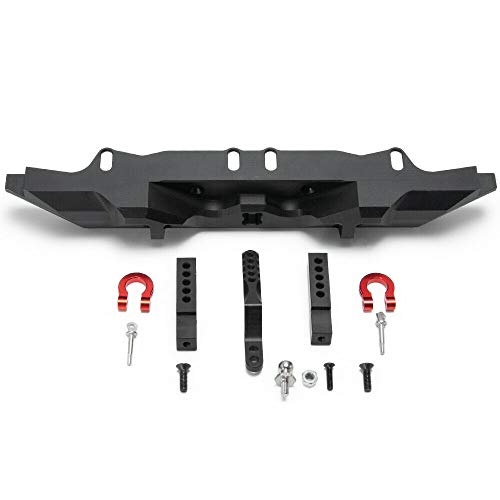Benedict Harry Alloy Rear Bumper w/Tow Trailer Drop Hitch for 1/10 RC Crawler TRX-4 SCX10 II 90046 - Image 3