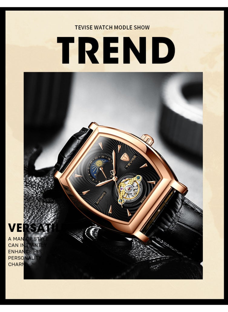 Tevise men Water Resistant Analog Watch - Image 4