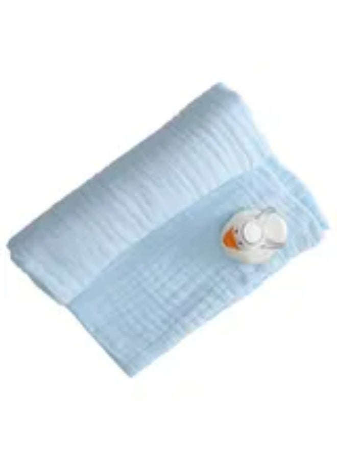Anvi Baby 6 layered Muslin Bath Towel Out of the Blue - Image 1