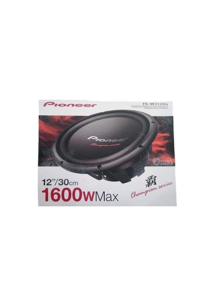Pioneer TS-W312D4 12-Inch Dual Voice Coil Subwoofer - Image 4